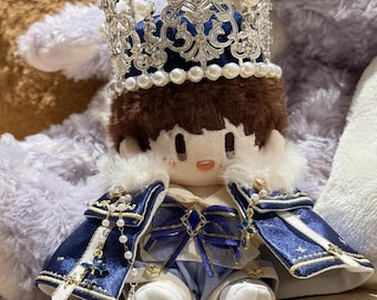 Snowfield Star Traces gorgeous and elegant Prince Suit for 20cm Plush Doll, 10cm Plush Doll Clothes, Plush Dolls' clothing, Fairy tale style