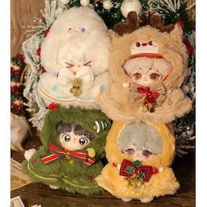 10cm Carpet for 10cm Plush Doll, Elk Plush Doll Clothes, 10cm Plush Doll Clothing, Christmas Clothing