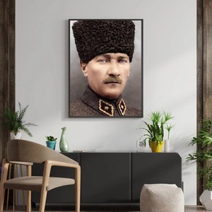 Türkiye Atatürk Poster Digital or Print, Mustafa Kemal Atatürk, Family Poster, Turkish, Türkce, Personalized Posters