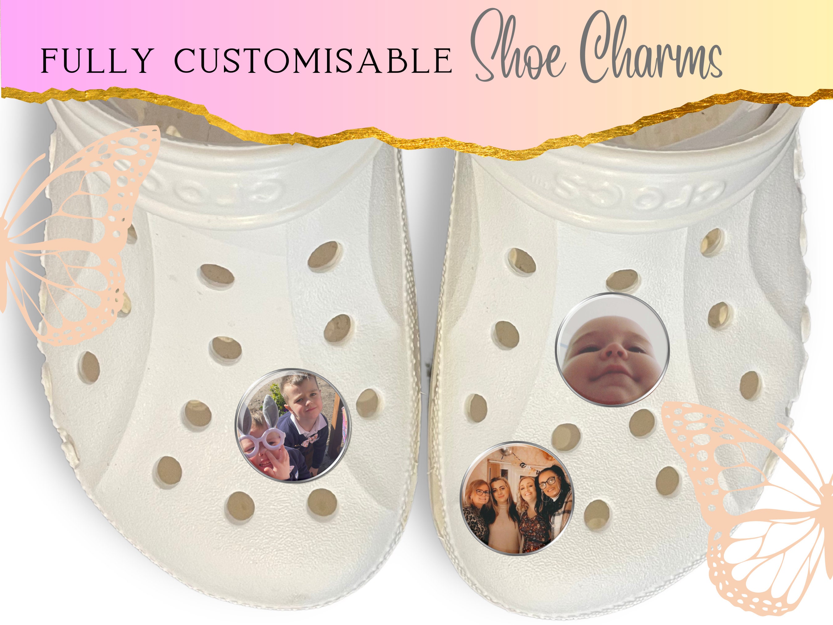 Show Some Loveee🥰💗 #crocs #customcrocs#designercharms #smallbusiness, Croc  Charms