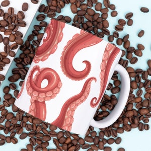 Kraken Octopus Tentacles 11oz Ceramic Mug