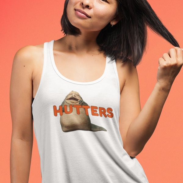 Star Wars Jabba the Hutt Hooters Unisex Jersey Tank Holiday Fashion Christmas T-Shirt Gift