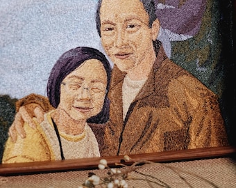 Bordado artístico personalizado. Tenha sua própria obra de arte