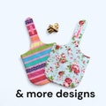 Colourful peg bags, handmade from vintage & pre-loved fabric. Lined with contrasting fabric, closed with a matching snap. Eco friendly.