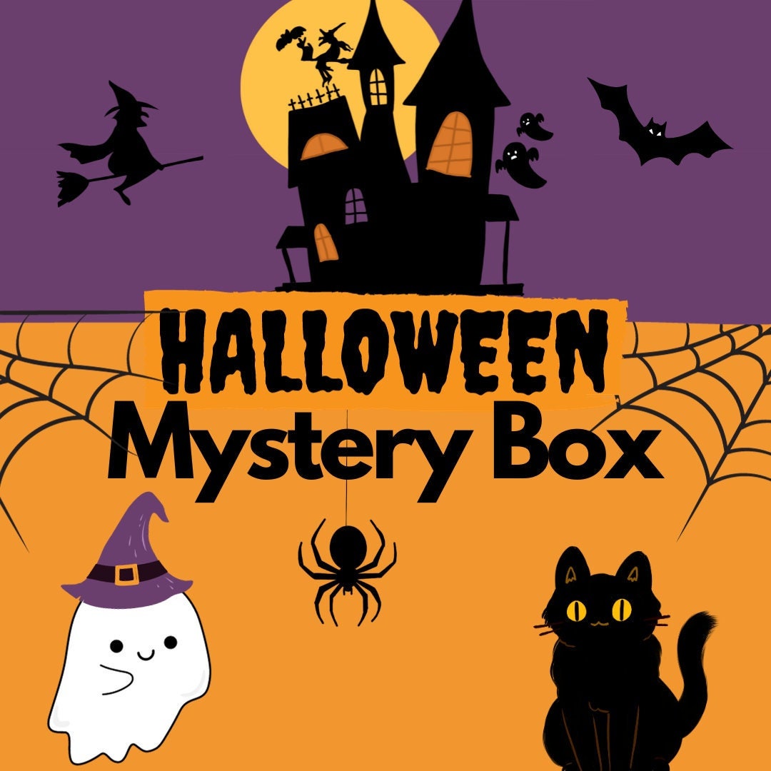 Halloween Mystery Box Halloween Themed Box Subscription Etsy Australia