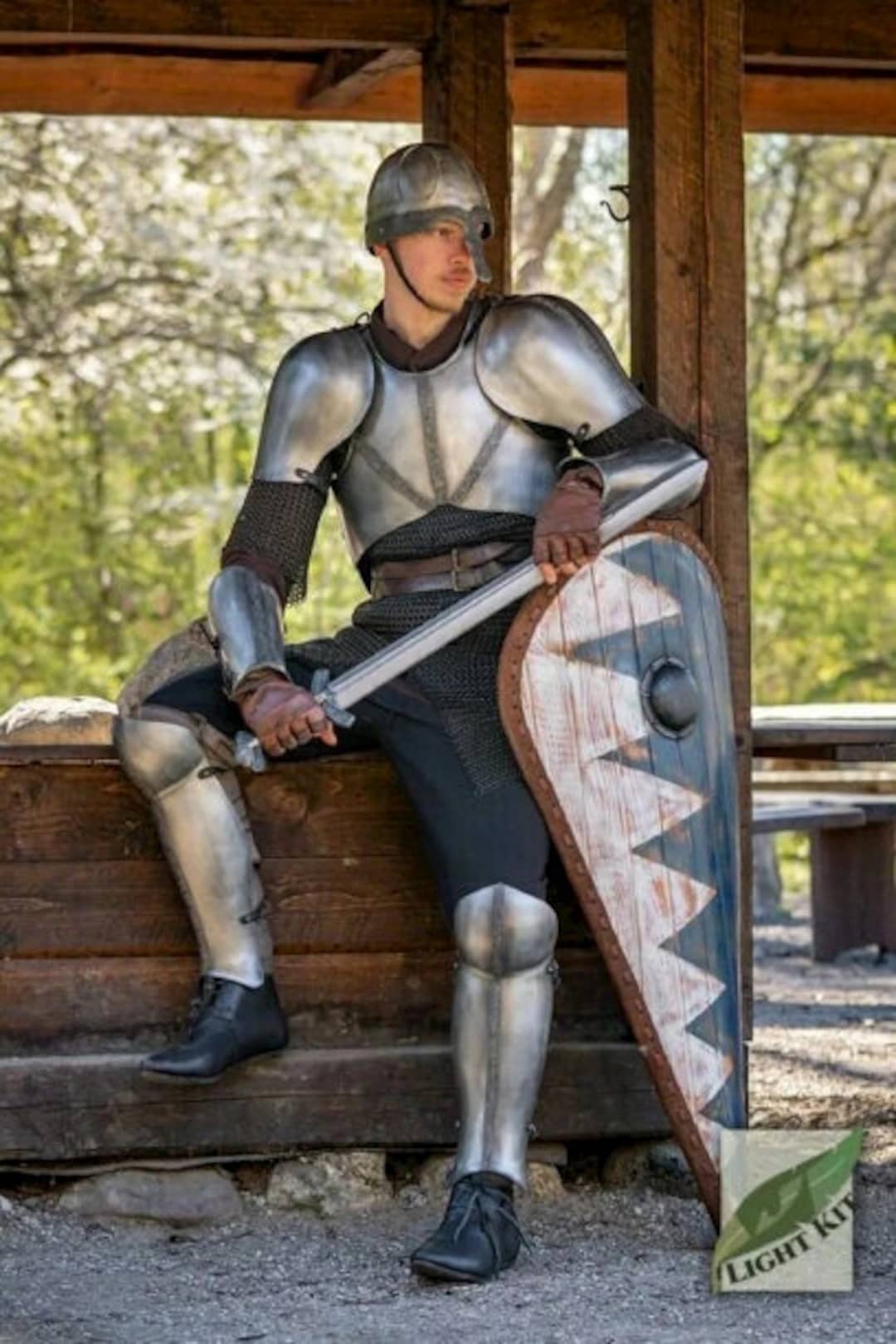 Nordic Armour Suit Wearable Full Suit of Armor Battle Warrior Half