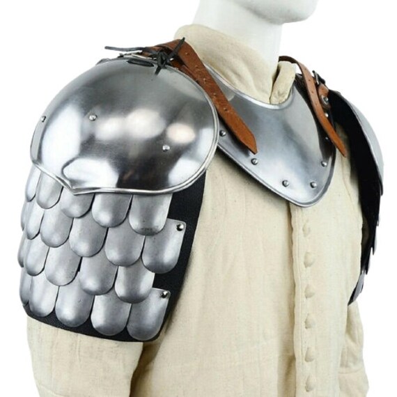 Knights Templar Shoulder Armor