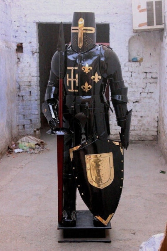 Traje de templario medieval sale