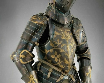 Medieval Anton Peffenhauser's Competition Half Armor, Battle Warrior Armour, Halloween Costume