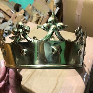 Medieval Crown, Armour Crown, King Crown, Queen Crown Best for gift