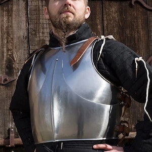 Medieval 18 Gauge Steel Knight Cuirass Armor Knight Breastplate Body ...