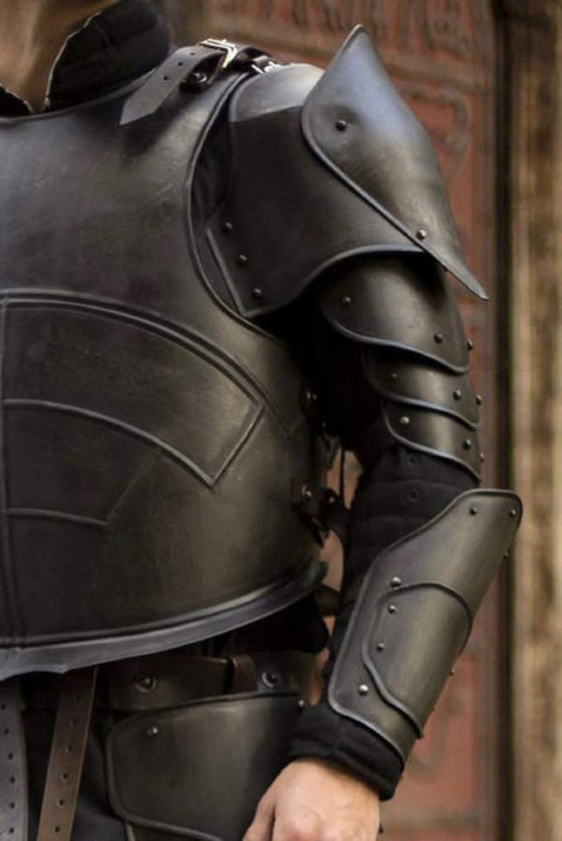 Medieval Full Body Armor Suit, Undead Knight Fighting Armor Suit, Warrior's Battle Ready Suit image 3