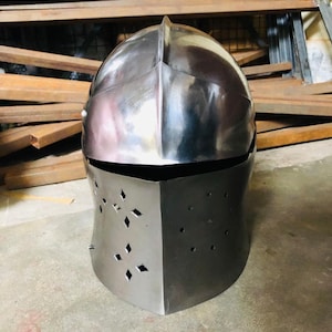 Medieval Barbuta Helmet, Armour Helmet,  Knight Armour Helmet, Best for gift