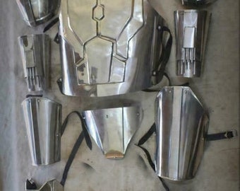 Mandalorian Inspired Full Suit of Armor, Star Wars Armor Full Set Halloween Costume