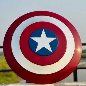 Zimowy Żołnierz Kapitan Ameryka Tarcza Metalowa Rekwizyt Replika Tarczy Avengers Legenda Kapitan Ameryka Tarcza