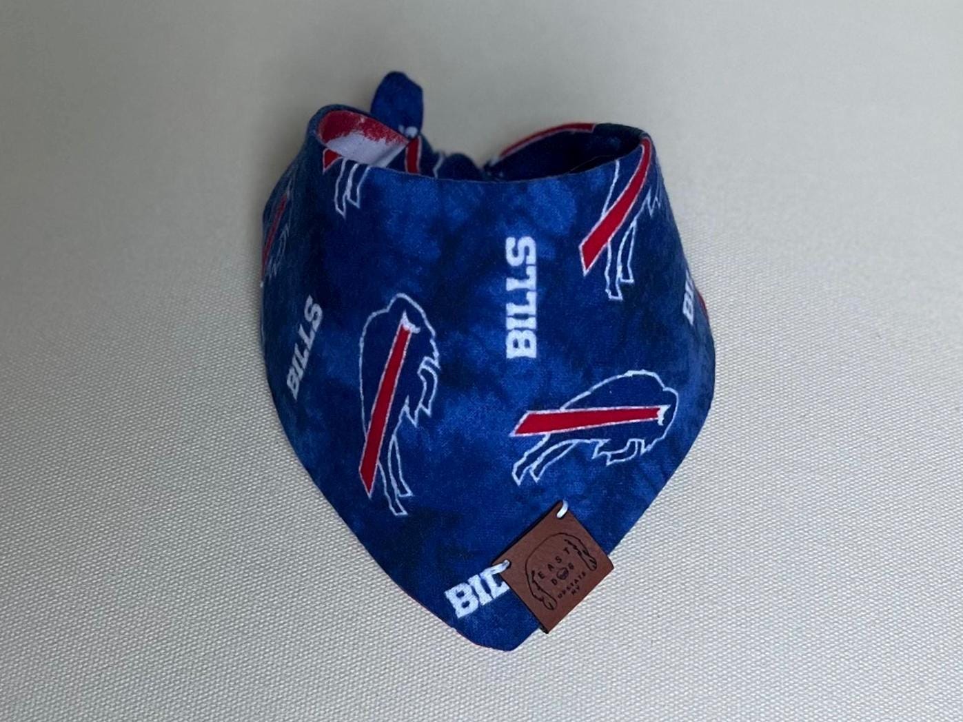 Buffalo Bills Red and Blue Winter Football Reversible Dog Bandana GO ...
