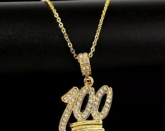 100 Emoji Necklace - Etsy