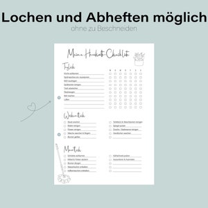 Household checklist Print or fill out digitally Pre-filled or blank PDF Cleaning schedule Cleaning plan in German image 8