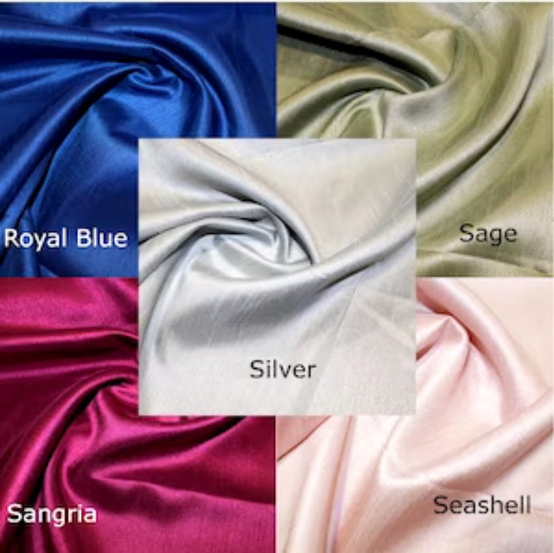 Faux Silk Dolly Bag 16 colours Traditional Drawstring Wedding Bridesmaids Purse Faux Silk Bag Free UK Delivery image 4