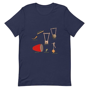 Ethiopian, Gift for her, Gift for him, Ethiopian Musical Instruments Unisex t-shirt