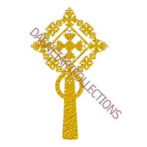 Ethiopian/Eritrean Orthodox Cross, Digital Download, Instant Download, Digital Print