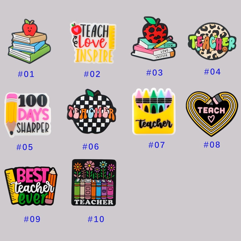 Pode incluir: Dez patches termocolantes ilustrados e coloridos com tema de professores. Os patches apresentam v&aacute;rios designs, incluindo ma&ccedil;&atilde;s, livros, giz de cera e cora&ccedil;&otilde;es. Os patches s&atilde;o perfeitos para adicionar um toque pessoal a roupas, bolsas ou outros acess&oacute;rios.