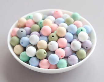 12mm Round Silicone Beads,Bulk Silicone Beads,Silicone Beads DIY,Wholesale Silicone Beads