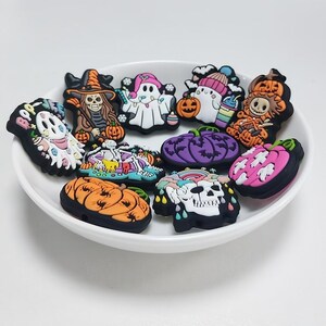 ハロウィンシリコンフォーカルビーズ、不気味なDIYクラフトビーズ