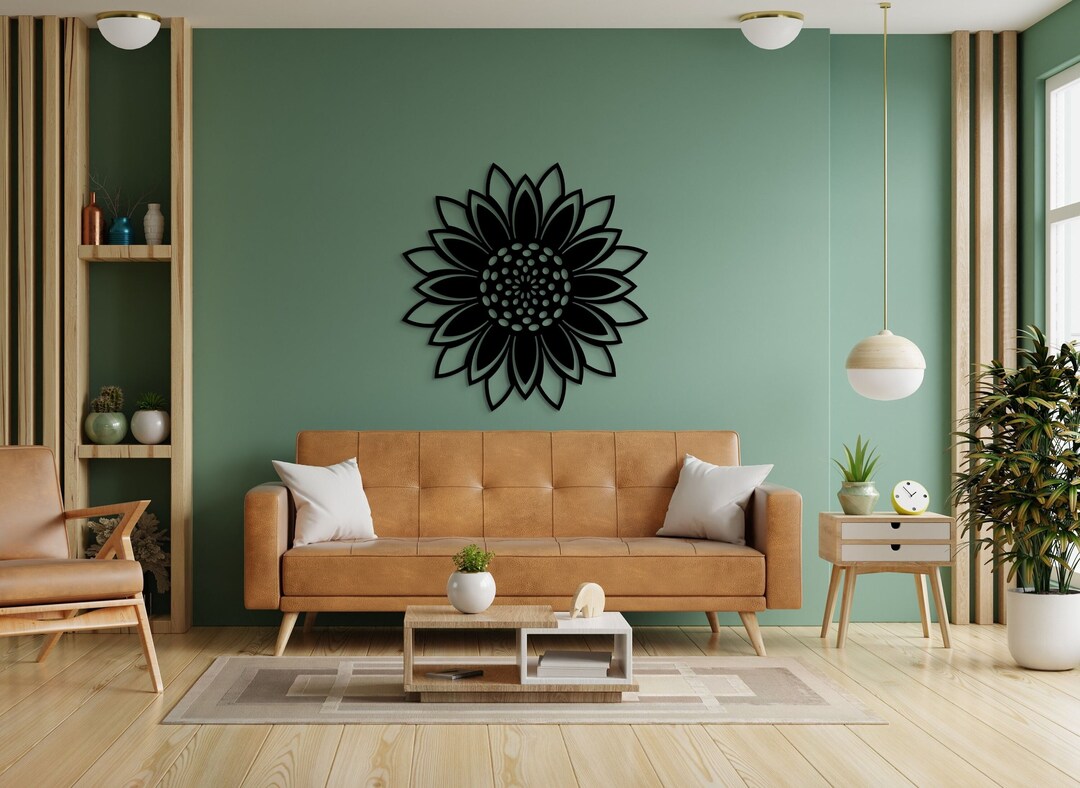 Sunflower Metal Wall Art, Metal Sunflower Wall Art, Sunflower Metal Sign, Metal Flower Wall Art