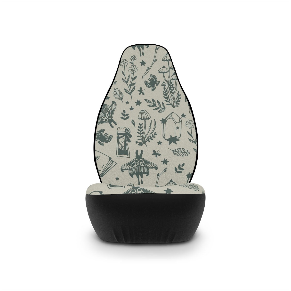 Spellcaster Sage Green Car Seat Covers Witchcore Car Accessories Etsy