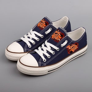 Halloween Canvas Sneakers: Kürbis & Geist Print Schuhe