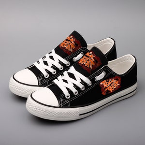 Halloween Sneakers: Süßes oder Saures Print, Canvas Schuhe