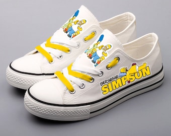 campana medio Brillante Simpsons converse - Etsy España