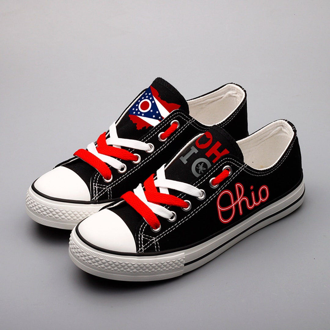 Ohio state canvas shoes sales