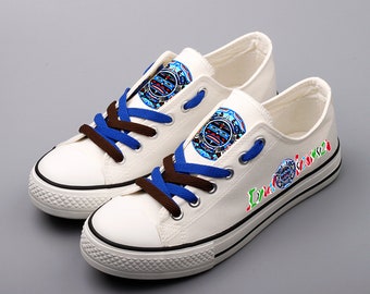 Zapatillas de lona con estampado de cultura nativa americana