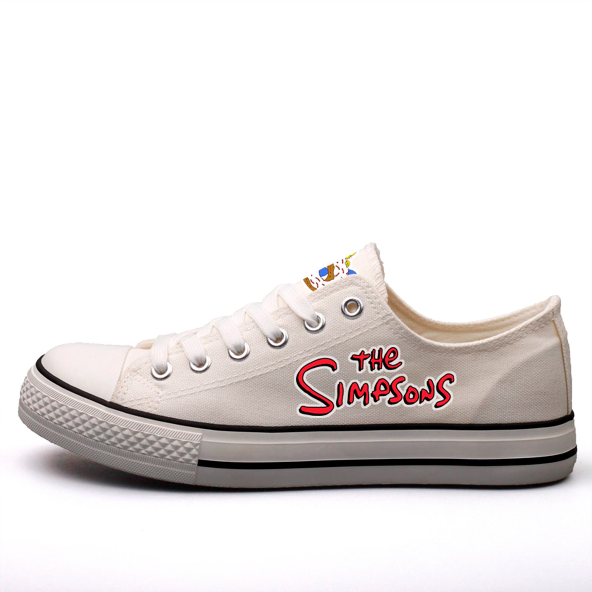 The Simpsons Shoes the Simpsons Sneakers Tennis Shoes - Etsy