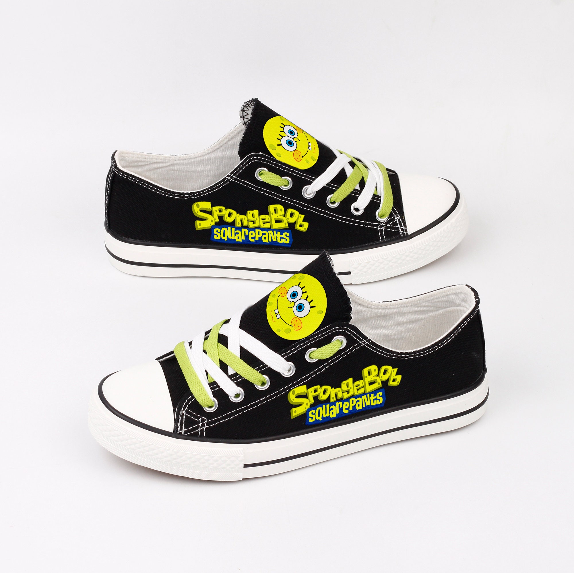 spongebob canvas shoes