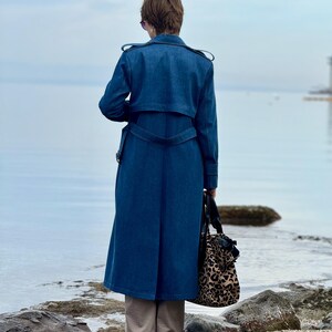 Trench Coat Milan XL-XXXL (size range#3) PDF Sewing pattern & Tutorial|lined trench coat sewing pattern|women's trench coat digital pattern. image 3