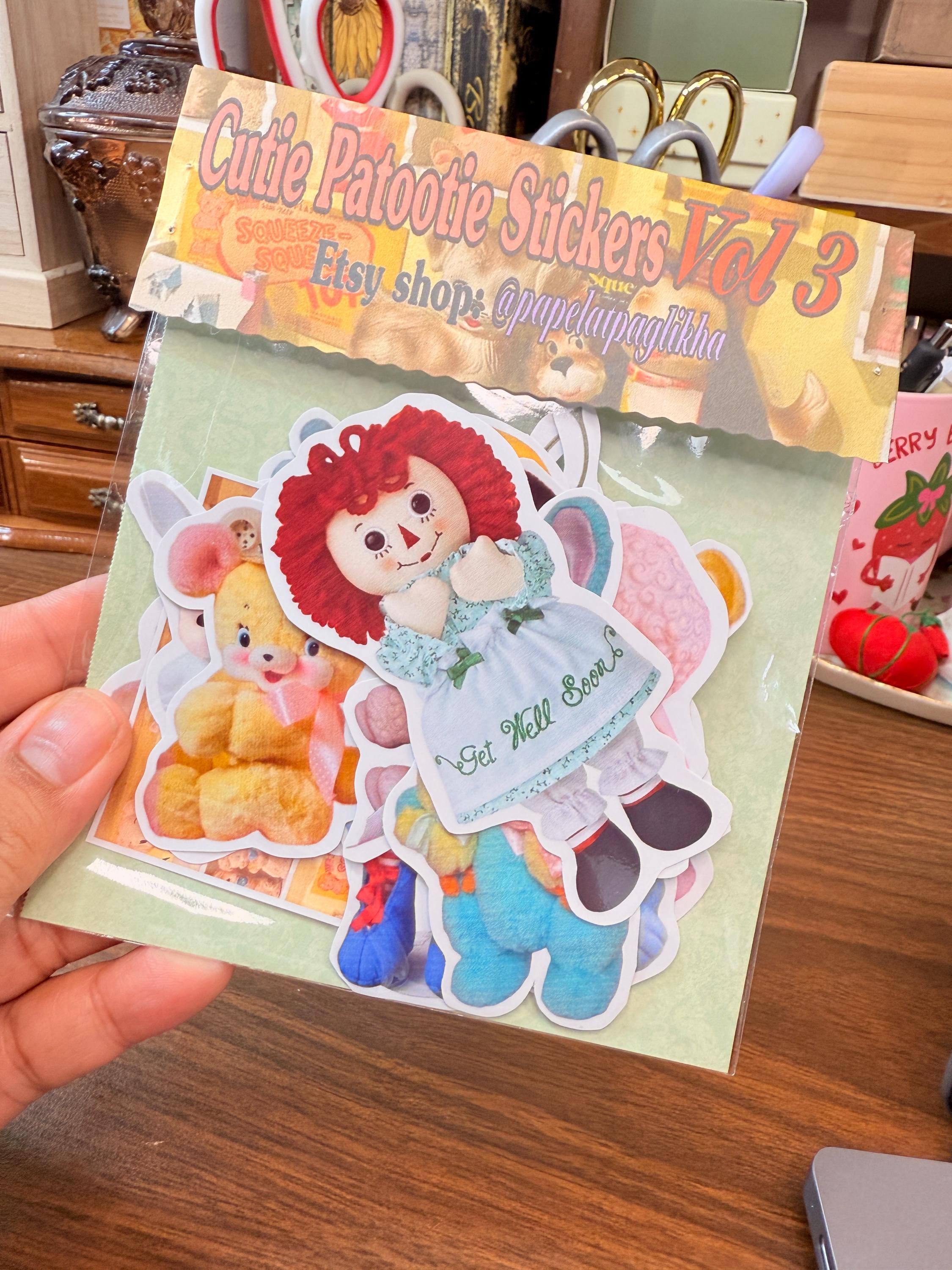 Cutie Patootie Sticker Vol3 Sticker Pack - Etsy