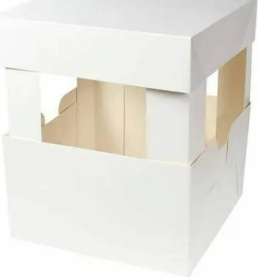 Cake Box Corner Extender Cards 12 for Tall / Tiered Cakes Wedding 4