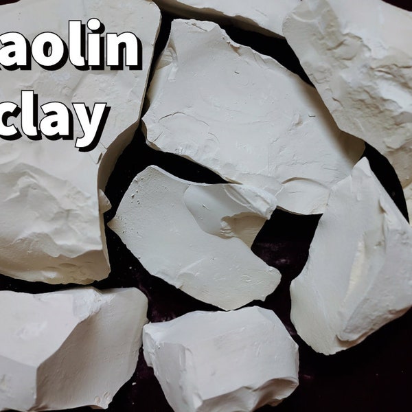 Edible Kaolin Clay Soft and Crunchy