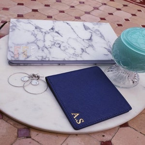 Personalised Leather Wallet with RFID Protection