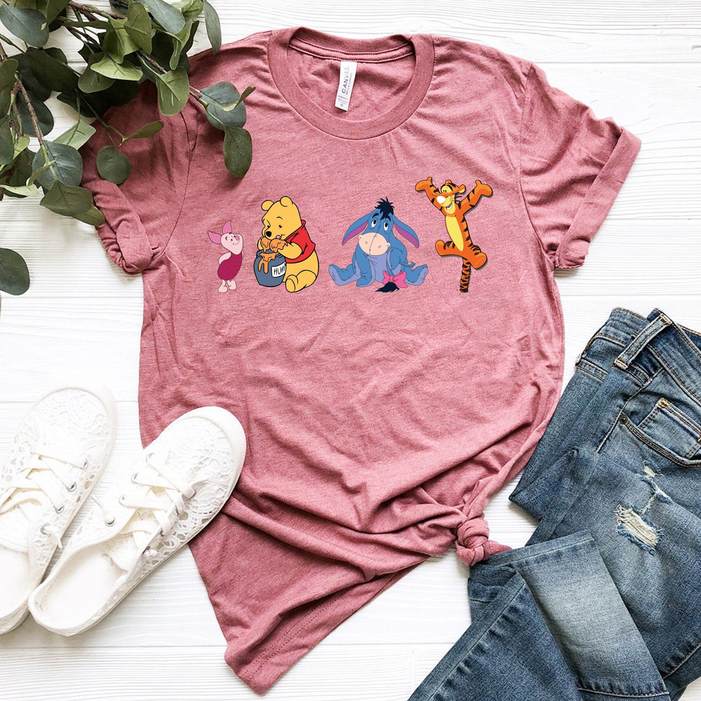 Disney Shirt, Winnie The Pooh Shirt, Disney Friends T-shirt, Pooh Tshirt, Tigger Shirt, Pooh Friends Shirts