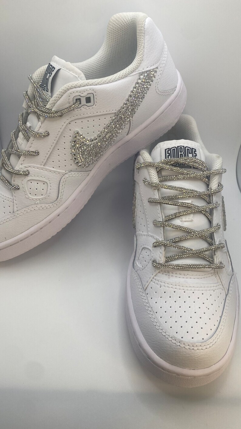 customised white air forces
