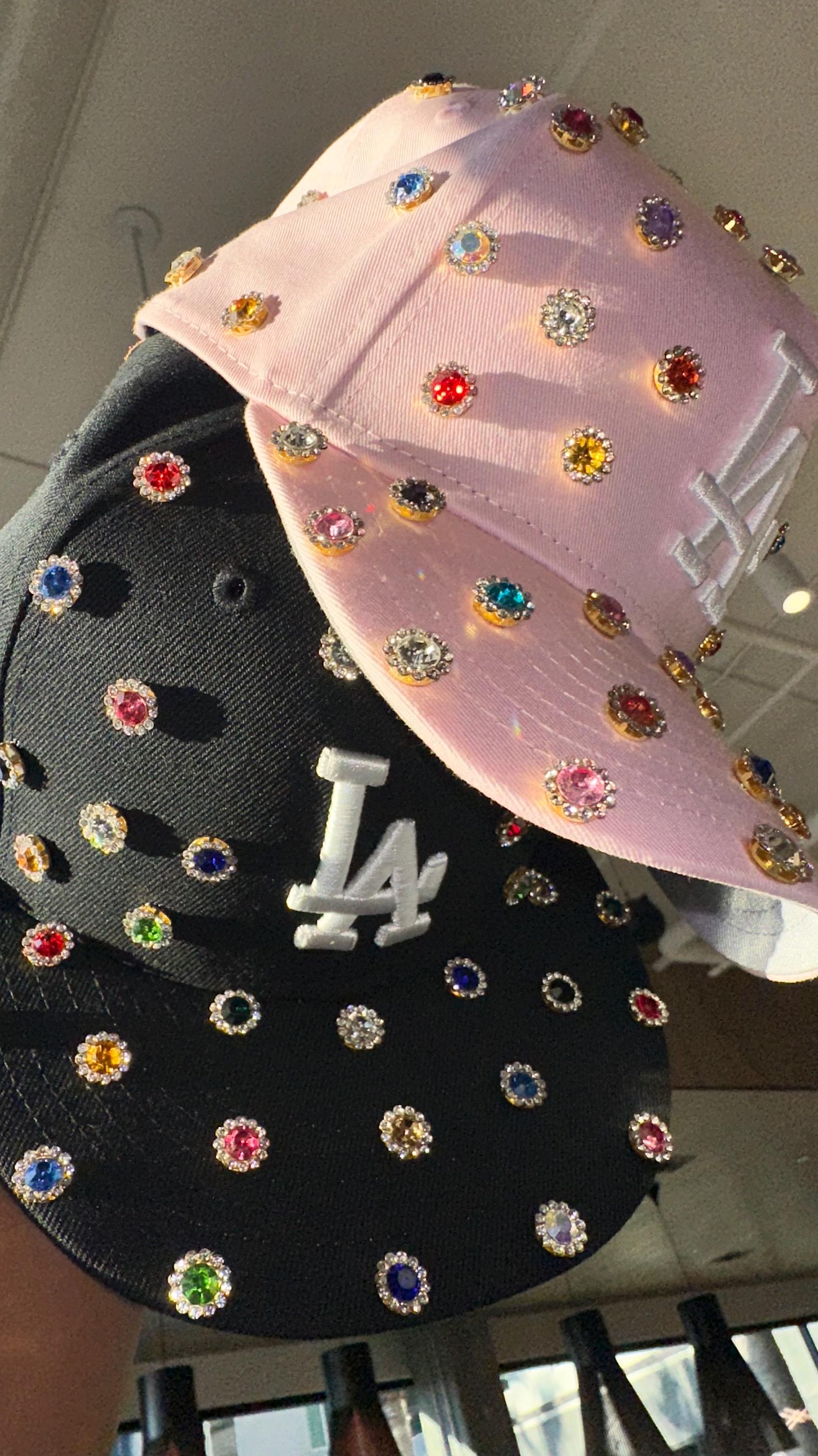 Pink Lemonade - Crystal A-frame Hat - Etsy display picture 1