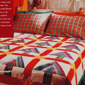 Christmas tree quilt pattern Holiday Home decor DIY Vintage pattern INSTANT DOWNLOAD Pdf