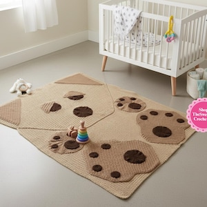 Cuddle bear baby blanket crochet pattern Baby comforter Multipurpose baby blanket Play Mat Baby shower gift DIY Sport yarn INSTANT DOWNLOAD