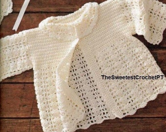 4 PIECE SET Baby boy girl Jacket Hat Booties and Blanket crochet pattern Toddler 3 months Instant download pdf