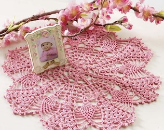 Doily crochet pattern Crochet round placemat Sousplat Crochet home decor DIY Thread 10 INSTANT DOWNLOAD Pdf