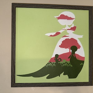 Décoration murale en papier stratifié Gardevoir